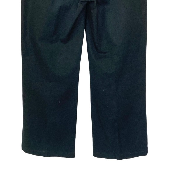 St. John Sport Black Slightly Flared Pants Sz 6 - Picture 7 of 15